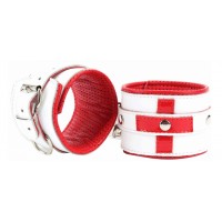 Оковы на ноги из натуральной кожи для ролевых игр