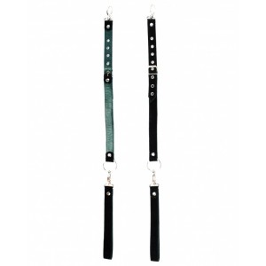 Поводок для ошейника изумруд (иной угол)