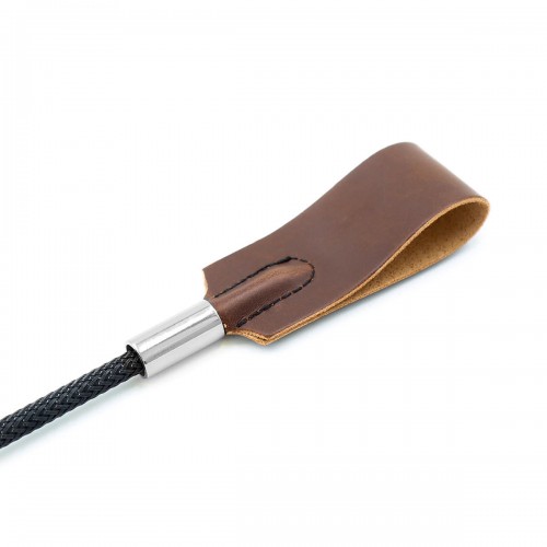 Коричневый стек с петелькой 45 см