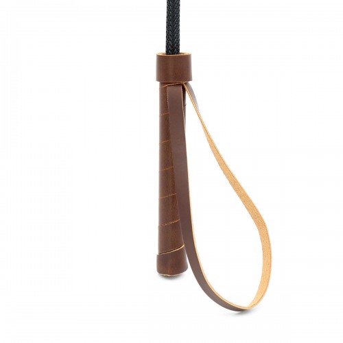 Коричневый стек с петелькой 45 см
