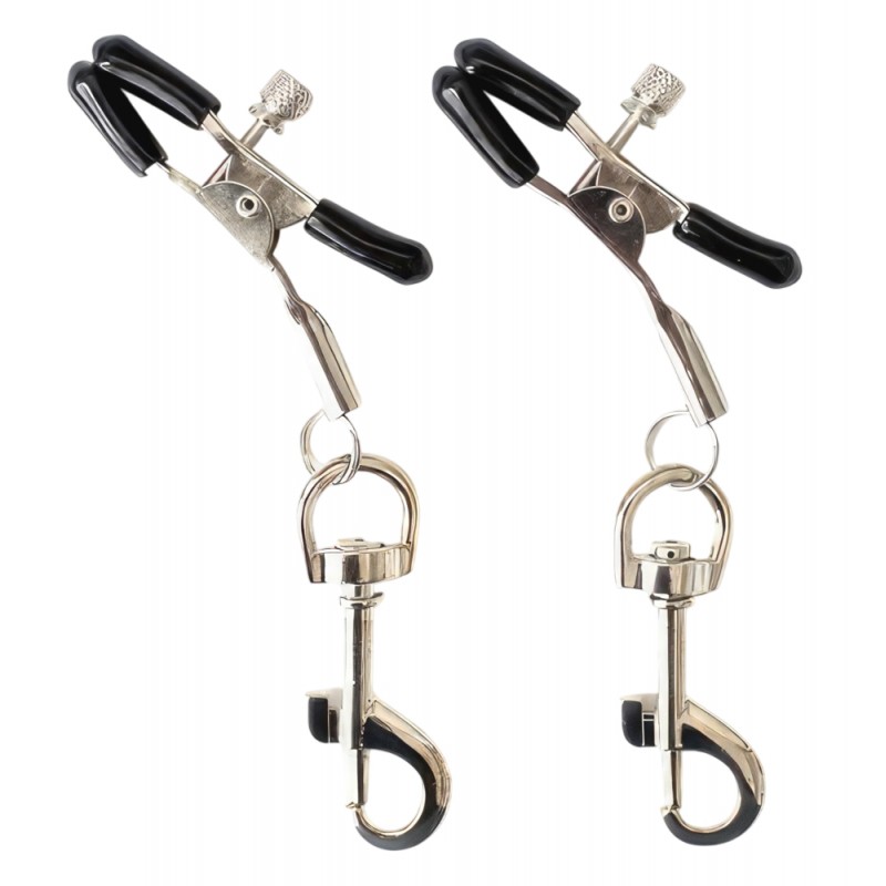 Зажимы для сосков с карабинами