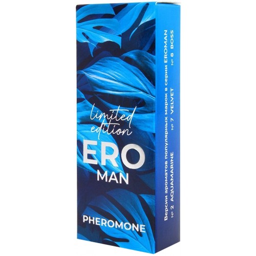 Мужские духи с феромонами Eroman Limited Edition №7 Velvet 10 мл