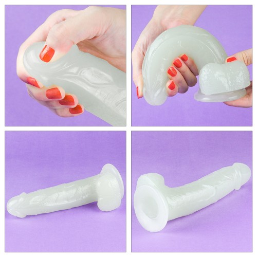 Светящийся в темноте фаллос на присоске Lumino Play Dildo 19 см
