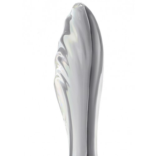 Двусторонний фаллоимитатор Satisfyer Dazzling Crystal 1, стекло, прозрачный, 18,5 см