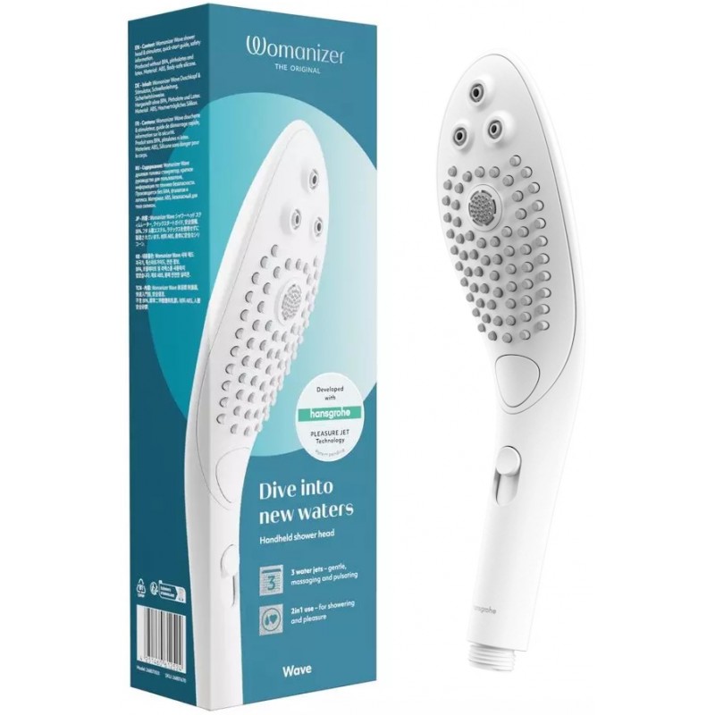 Насадка для душа Womanizer Wave белая