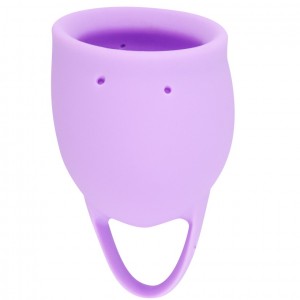 Менструальная чаша Natural Wellness Orchid Lavander 20 мл (иной угол)