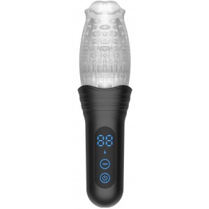 Автоматический вибромастурбатор с функциями ротации и фрикций Oral Sex Secwell (иной угол)