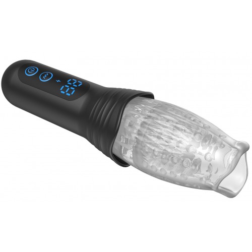 Автоматический вибромастурбатор с функциями ротации и фрикций Oral Sex Secwell