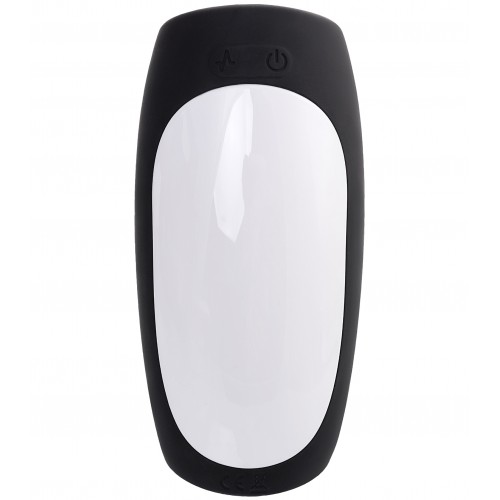 Перезаряжаемый мастурбатор Erotist Hailstorm, силикон, черный, 14,7 см.