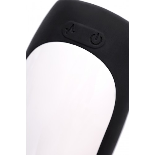 Перезаряжаемый мастурбатор Erotist Hailstorm, силикон, черный, 14,7 см.