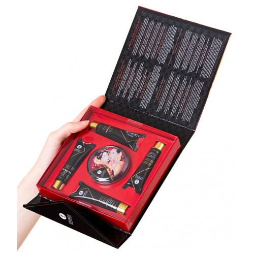 Набор Shunga Geisha Secret, клубника и шампанское