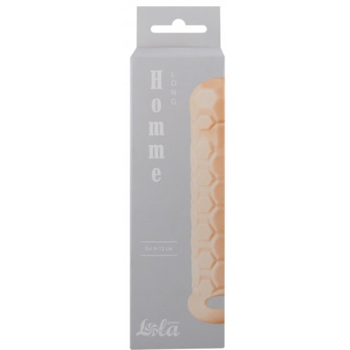 Фаллоудлинитель с кольцом Homme Flesh Long  + 3 см 