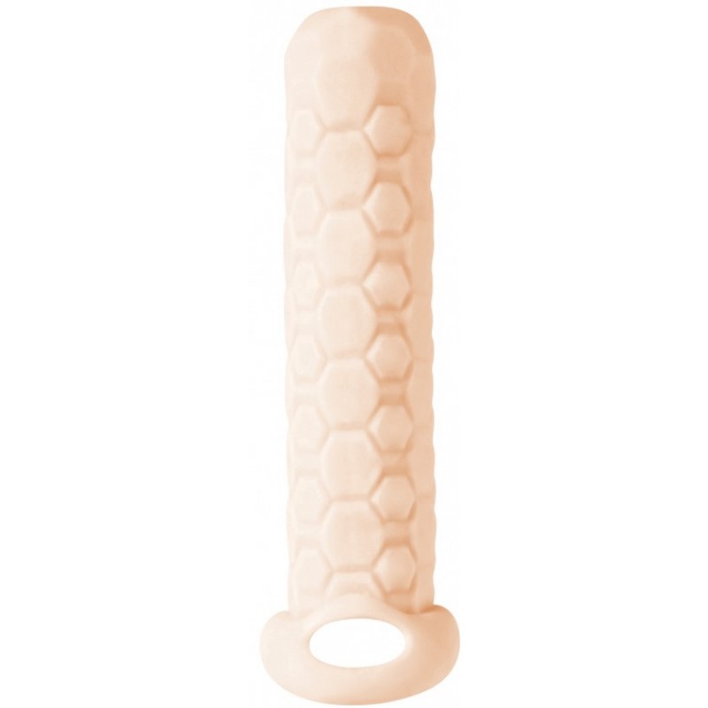 Фаллоудлинитель с кольцом Homme Flesh Long  + 3 см 