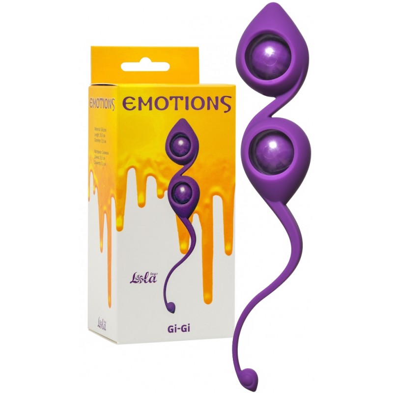 Вагинальные шарики Emotions Gi-Gi Purple