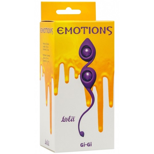 Вагинальные шарики Emotions Gi-Gi Purple