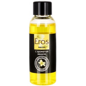 Массажное масло с ароматом ванили Eros Exotic 50 мл (иной угол)
