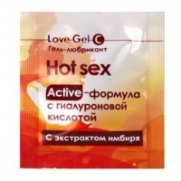 Разогревающий гель-любрикант LoveGel C 4 гр, пробник