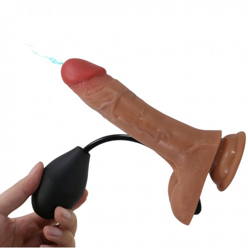 Вибрострапон на трусиках Pretty Love Harness Briefs Oher с имитацией семяизвержения 20 см