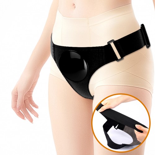 Вибрострапон на трусиках Pretty Love Harness Briefs Oher с имитацией семяизвержения 20 см