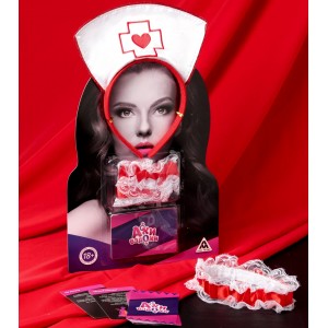 Эротический набор для двоих «Ахи-вздохи. Медсестра», 10 карт, 18+ (иной угол)