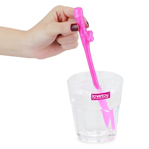 Набор трубочек разноцветных для коктейлей Original Willy Straws