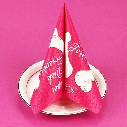 Бумажные салфетки Super Dick Forever 10 шт