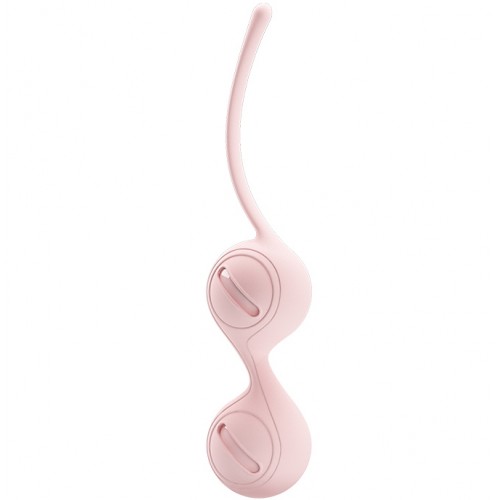 Вагинальные шарики со смещённым центром тяжести Pretty Love Kegel Tighten Up I, нежно-розовые