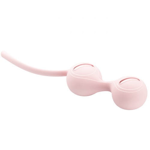 Вагинальные шарики со смещённым центром тяжести Pretty Love Kegel Tighten Up I, нежно-розовые