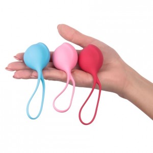 Набор вагинальных шариков Satisfyer Strengthening Balls (иной угол)