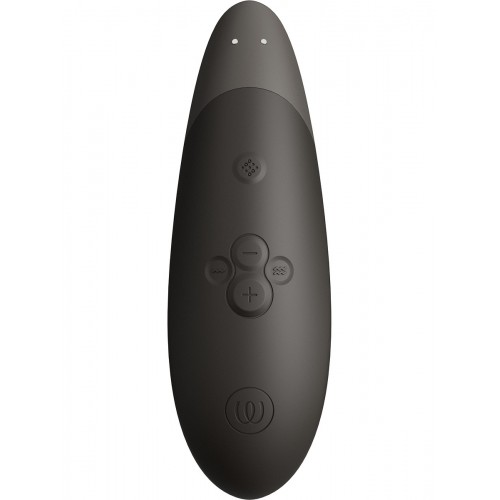 Бесконтактный вакуумно-волновой стимулятор клитора с вибрацией Womanizer Enhance черный