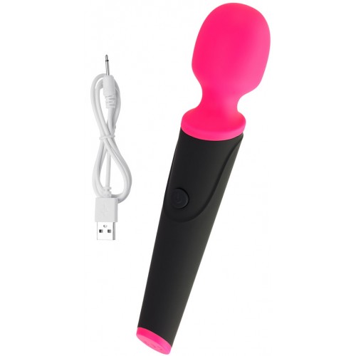 Вибростимулятор L'EROINA by TOYFA Aster, 10 режимов вибрации, силикон, розовый, 19,5 см, Ø 3,8 см