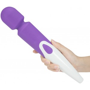 Перезаряжаемый вибромассажер iWand Purple (иной угол)