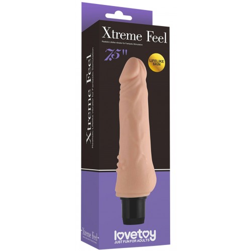 Реалистичный вибратор из CyberSkin 19 см