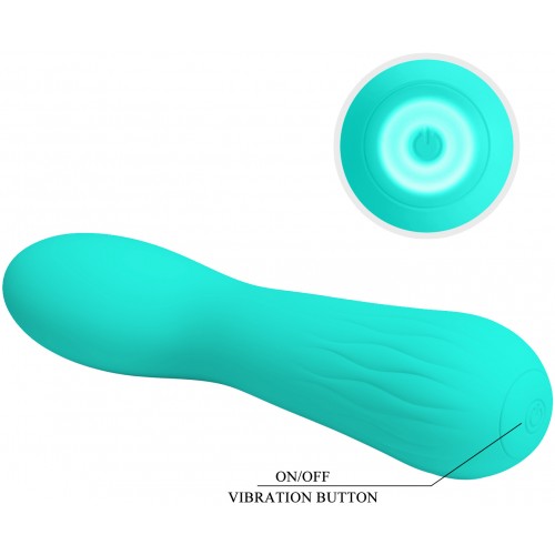 Перезаряжаемый мини-вибратор Pretty Love Faun мятный