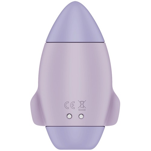 Вакуумно-волновой стимулятор клитора с вибрацией Satisfyer Mission Control фиолетовый