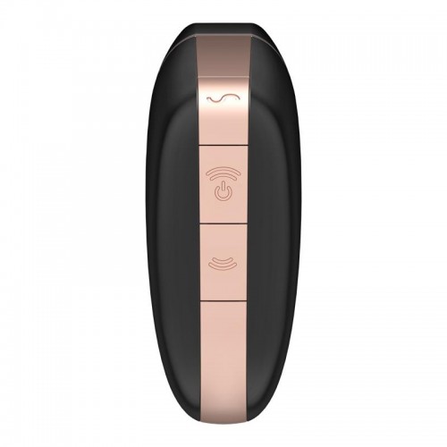 Бесконтактный смарт-стимулятор клитора Satisfyer Love Triangle черный