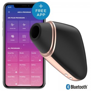 Бесконтактный смарт-стимулятор клитора Satisfyer Love Triangle черный Бесконтактный смарт-стимулятор клитора Satisfyer Love Triangle черный