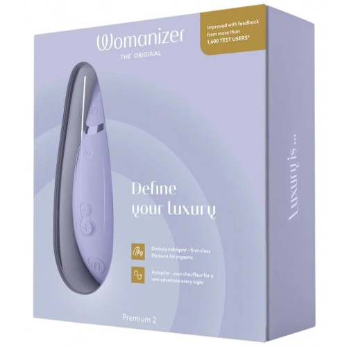 Бесконтактный стимулятор клитора Womanizer Premium 2 Lilac