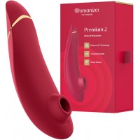 Бесконтактный стимулятор клитора Womanizer Premium 2 Bordeaux
