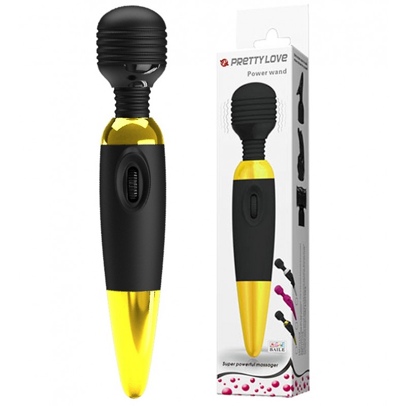 Вибромассажер с мощной вибрацией Pretty Love Power Wand