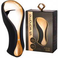 Стимулятор наружных интимных зон WANAME D-SPLASH Surf, силикон, чёрный, 10,8 см