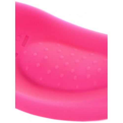Клиторальный вибратор в трусики JOS FLIRTY, силикон, розовый, 9,3 см