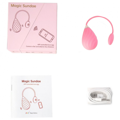 Смарт-виброяйцо Magic Motion Magic Sundae Pink
