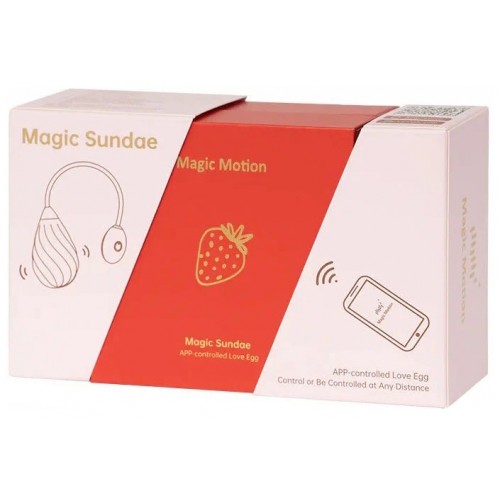 Смарт-виброяйцо Magic Motion Magic Sundae Pink