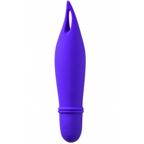 Перезаряжаемый мини-вибростимулятор Universe Gentle Thorn Purple
