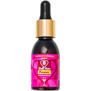 Быстрорастворимые капли-концентрат для женщин Forte Love Power 30 мл (иной угол)