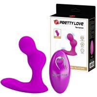 Перезаряжаемый вибростимулятор простаты Pretty Love Terrance с пультом ДУ