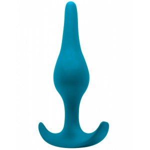 Анальный стимулятор Smooth аквамарин (иной угол)