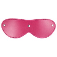 БДСМ маска малинового цвета