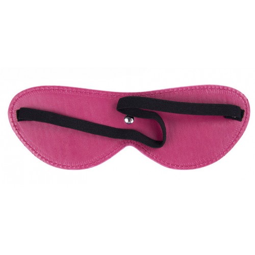 БДСМ маска малинового цвета